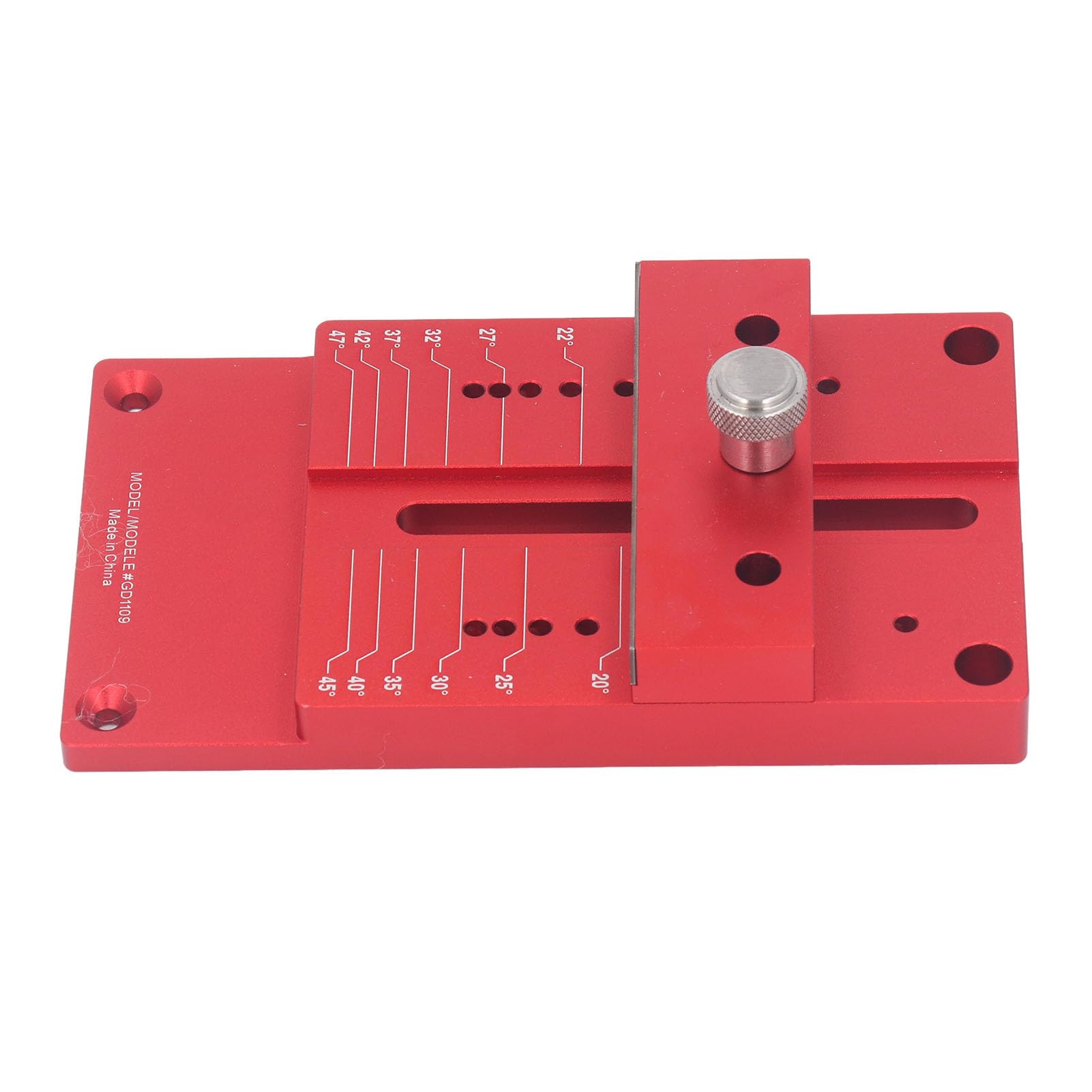 Kit de afilado de cincel, guía de afilado de aleación de aluminio con ángulo de 15 a 45 grados y medidor para carpinteros, entusiastas del bricolaje y carpinteros profesionales