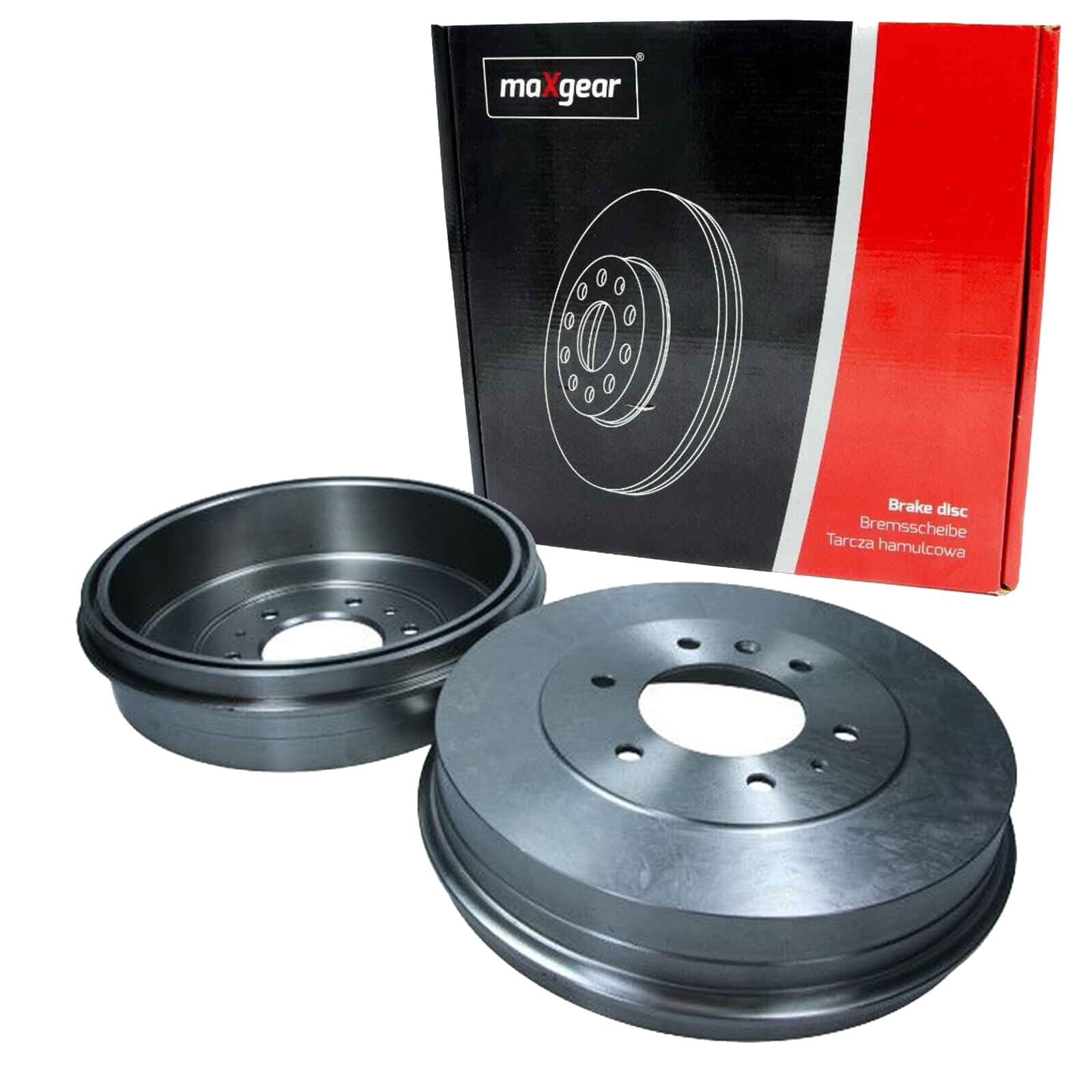 2X Maxgear 295,2mm Bremstrommeln hinten | 2x 19-3688 Kompatibel mit B-Serie (uf),b-Serie (un),bt-50 Pick-up (cd, Un),ranger (er, Eq, R_),ranger (et),ranger (tke)
