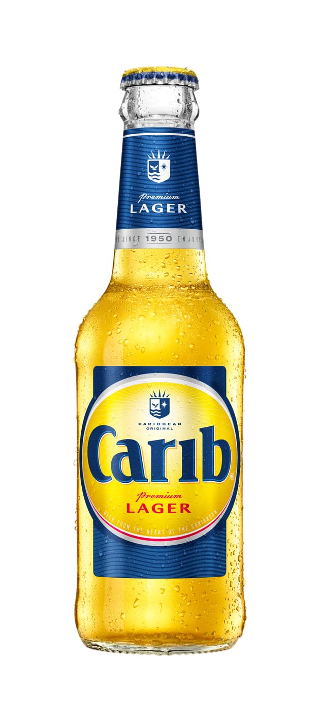 Carib Lager 24x330ml NRB - Imported Trinidadian Lager