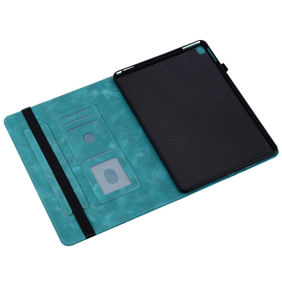 Étui violet iPad Pro 11 M4 2024 en cuir avec support à rabat - 4