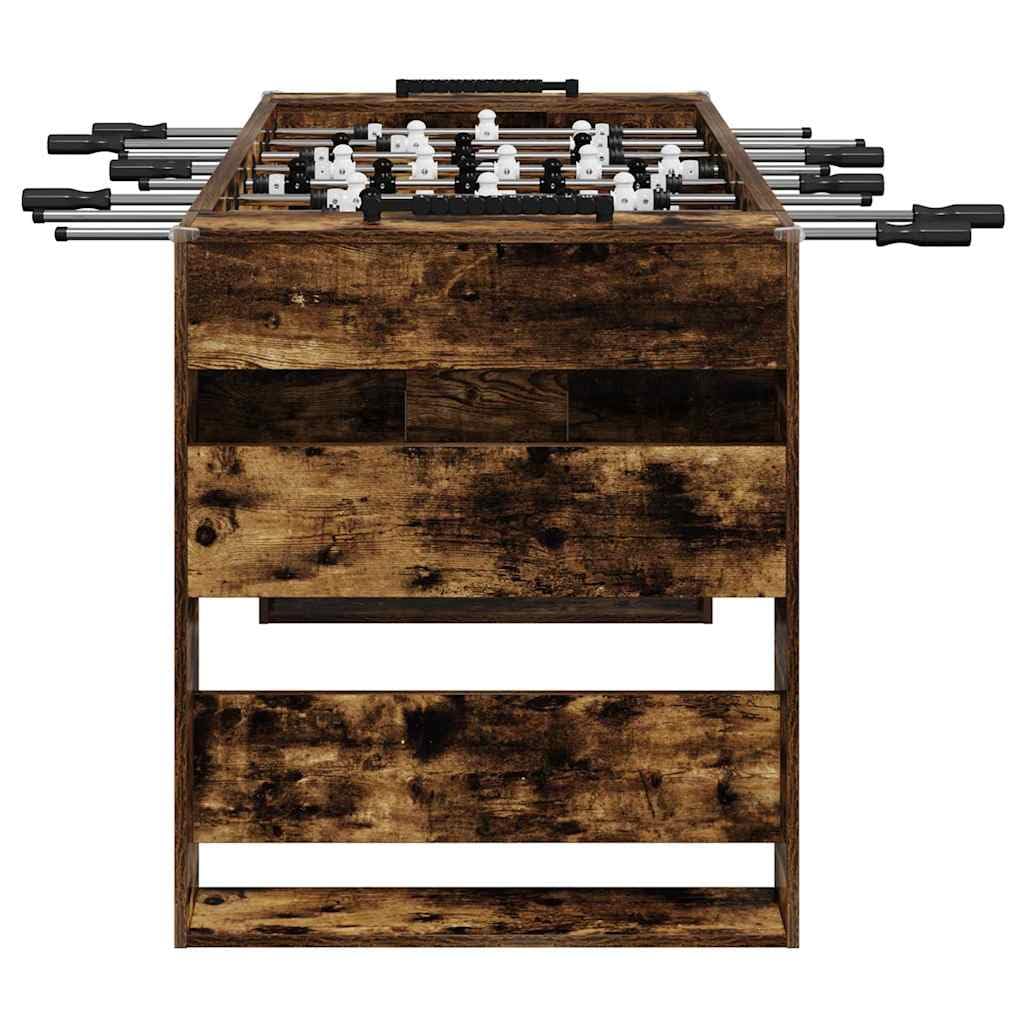 Refined Mesa de Futbolín Roble, Mesa de futbolín Rectangular, Moderna para Juegos en Interiores, competencias Familiares, diversión Nocturna y Fiestas