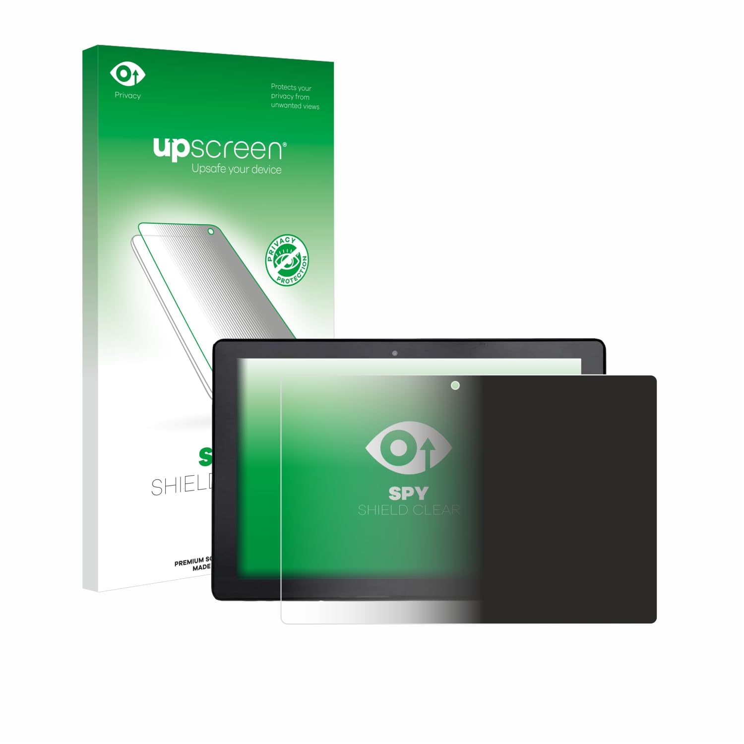 upscreen Privacy Screen Protector compatible with Awow AiBook 10 - Anti-Spy Screen Protection