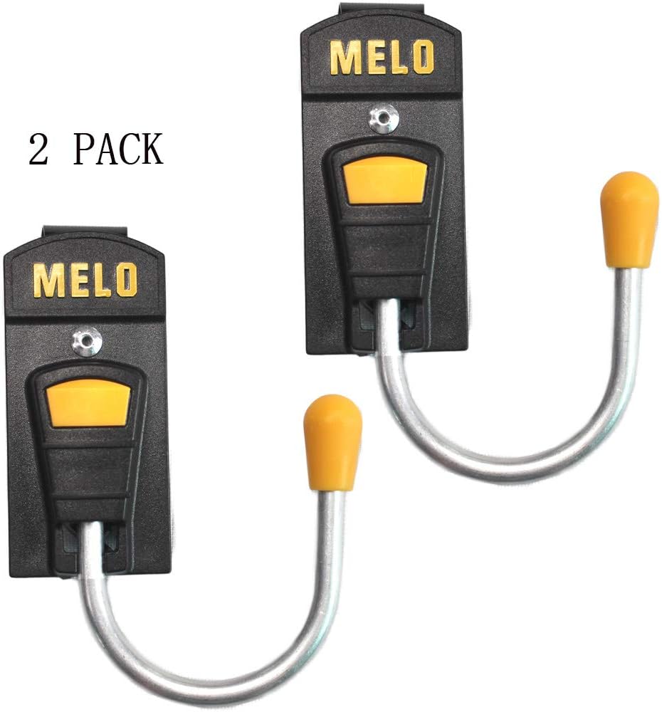 MELOTOUGH Tool Holster Cordless Drill Holster/Hook Single Unit (2) + Modular EDC Tool Belt - 1.75 Inch Hook & Loop Adjustable Black Nylon Work Belt with Metal Buckle