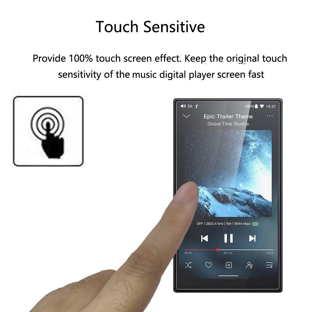 Amazon | Futanwei FiiO JM21 MP3プレーヤー用スクリーンプロテクター