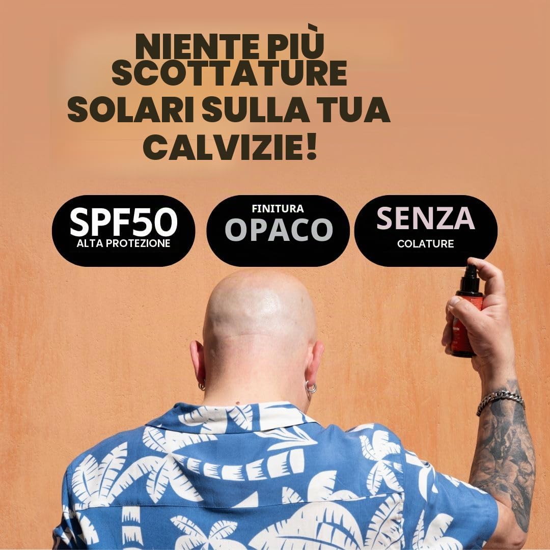 (Confezione da 2) Spray Protezione Solare SPF 50, Leggero, Tocco Secco e Finitura Opaca, Assorbimento Rapido, Previene le Macchie, Anti-invecchiamento - 200ml