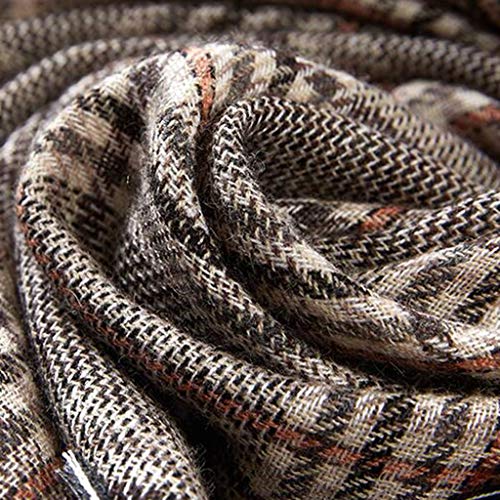 Wraps Fashion Scarves Women's Scarf British Classic Plaid Cape Winter Lady Scarf Long Shawl Cotton Wool Long Scarf Soft Warm Scarf Fashion Lady Shawl Cold Weather Scarves #TOP4