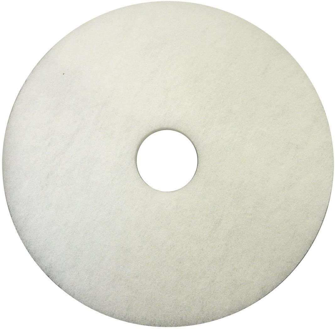 BUFFKING Floor pad 17 inches - Attached with Single Disc Floor Scrubber & Polisher Machine - (Pack of 5) (White) (B08P8SMVBZ) Amazon Price History, Amazon Price Tracker