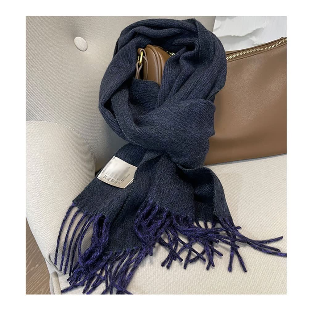 Szalik Lekki Zima Czysta Wełna Szalik Moda Jesień Ciepłe Kaszmirowe Szaliki Plaid Wzór Długa Tassels Mężczyźni Kobiety Wrap Szal Szal Miękkie