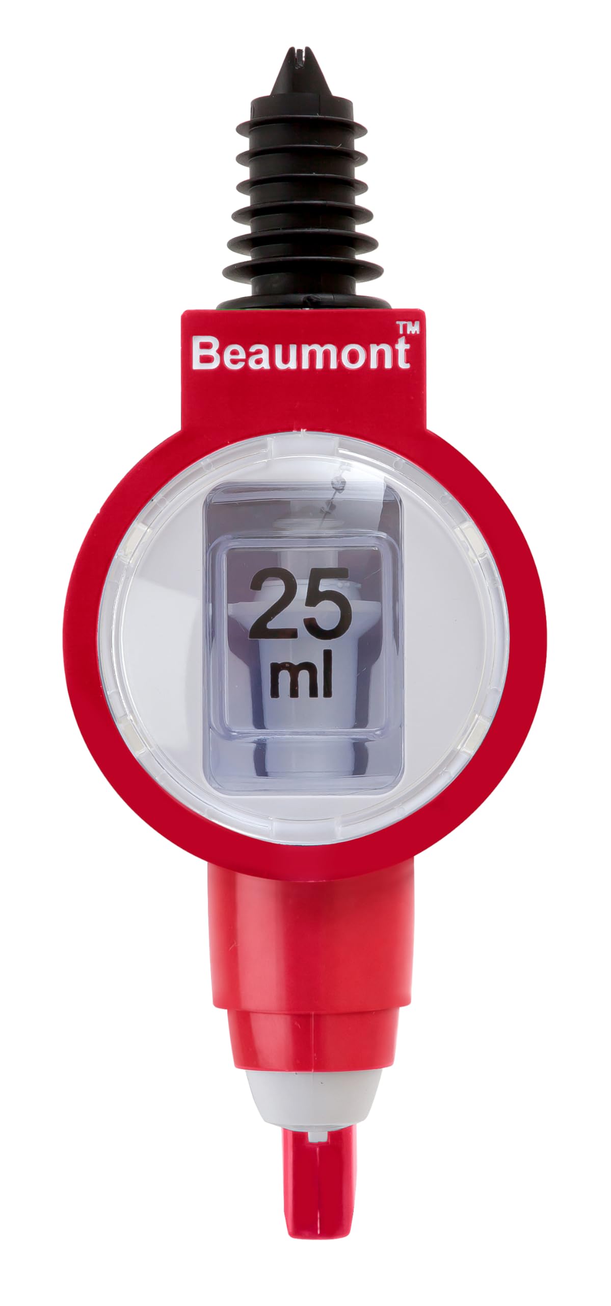 Beaumont Red 25ml Metrix Spirit Optic Measure | Spirit Measure, Limited Edition Colourway