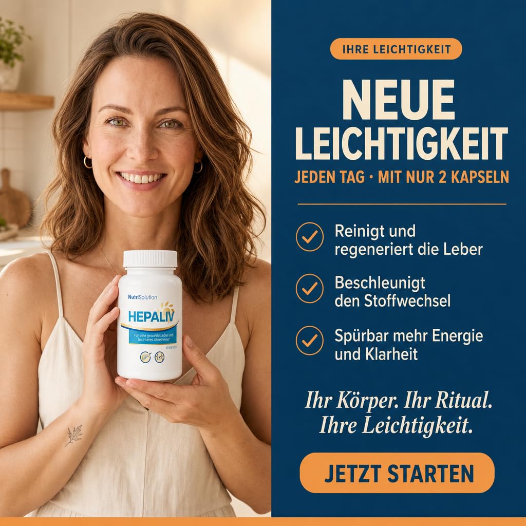 NutriSolution Hépaliv -Kapseln - Detox-Formel mit Mariendistel, Desmodium & Grüntee für gesundheit, Gewichtsmanagement & Fettverbrennung - 60 Kapseln (1)