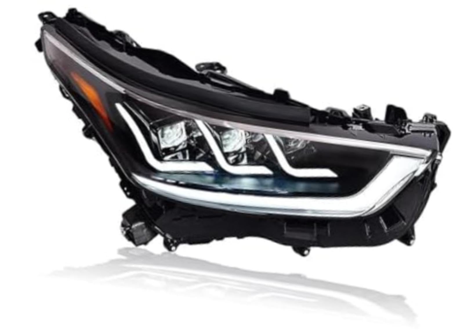 Dla TOYOTA, dla Highlander, dla korony, dla Kluger 2022 zespół reflektora Drl soczewki wiązki kierunkowskaz przednie lampy reflektor światło Lampka kontrolna lusterka bocznego Lampka