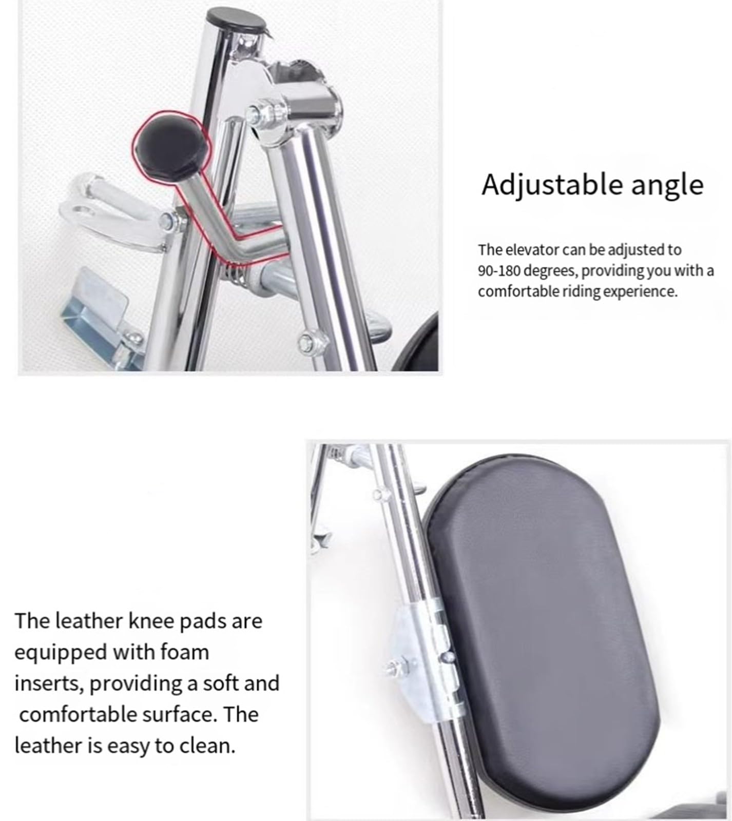 BLUEZY Reposapiés Elevadores con Soportes Acolchados para Pantorrillas para Silla De Ruedas, Ayuda para Levantar Sillas para Ancianos Adapta A La Mayoría De Sillas De Ruedas Y Sillas Left