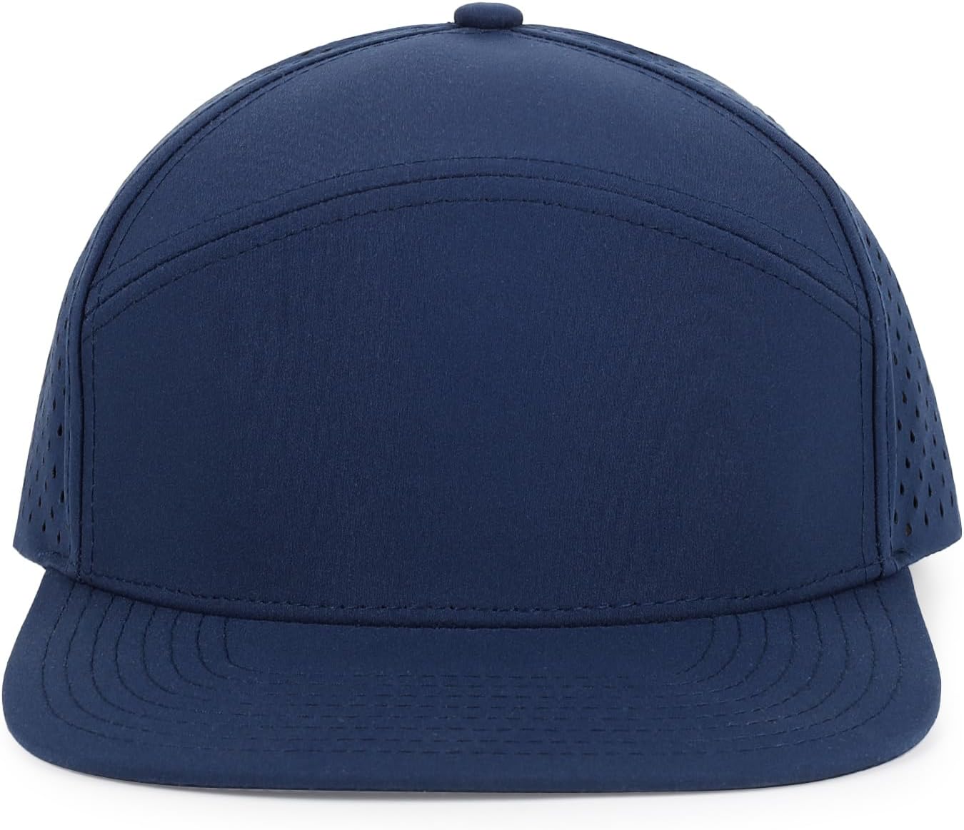 Quick Dry Baseball Cap Flat Brim Snapback Hat Sun and Rain Protection Golf Hat for Men Women - Image 2