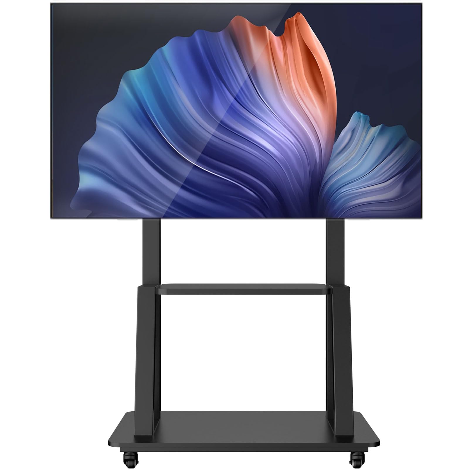 Maxzen 65インチTV【キャスター付きのテレビ台付き！】 【公式通販】