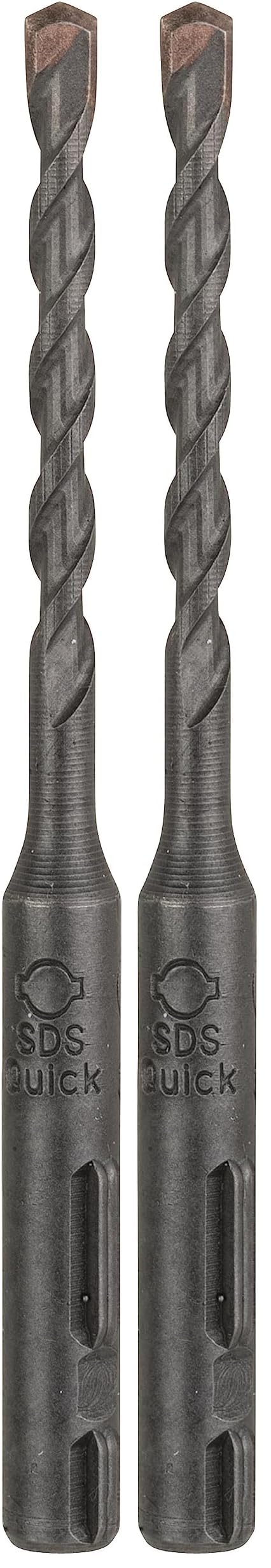 Bosch Professional Broca SDS-Quick (4 x 40 x 85 mm), Color : 4 mm (Paquete de 2)