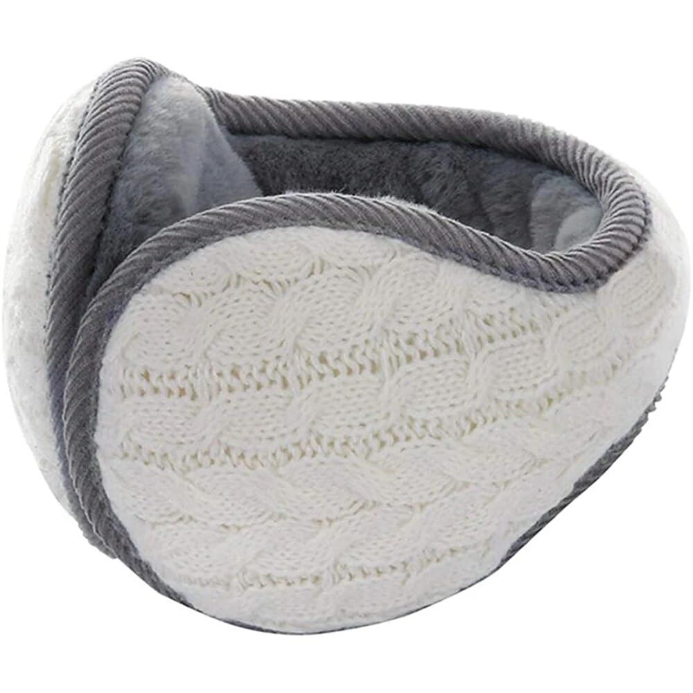 1PC Unisex Warm Knit Earmuffs- Winter Outdoor Fur Earwarmer, Foldable, Adjustable Wrap Ear Warmer for Girls/Boys/Men/Women-image-37