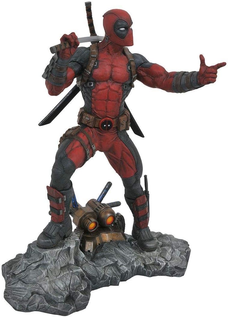 Crazy Deals DIAMOND SELECT TOYS Marvel Premier Collection: Deadpool Resin Statue Flash Deals - 70% OFF DIAMOND SELECT TOYS Marvel Premier Collection: Deadpool Resin Statue
