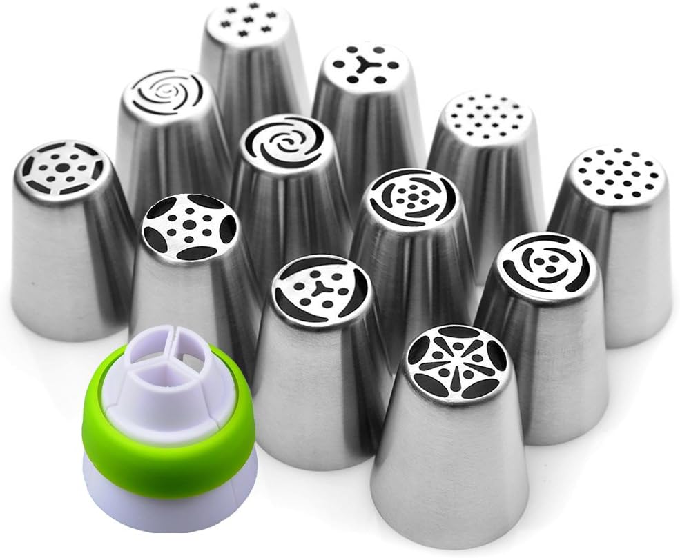 Icing set, Stainless Steel, 13tlg. Set