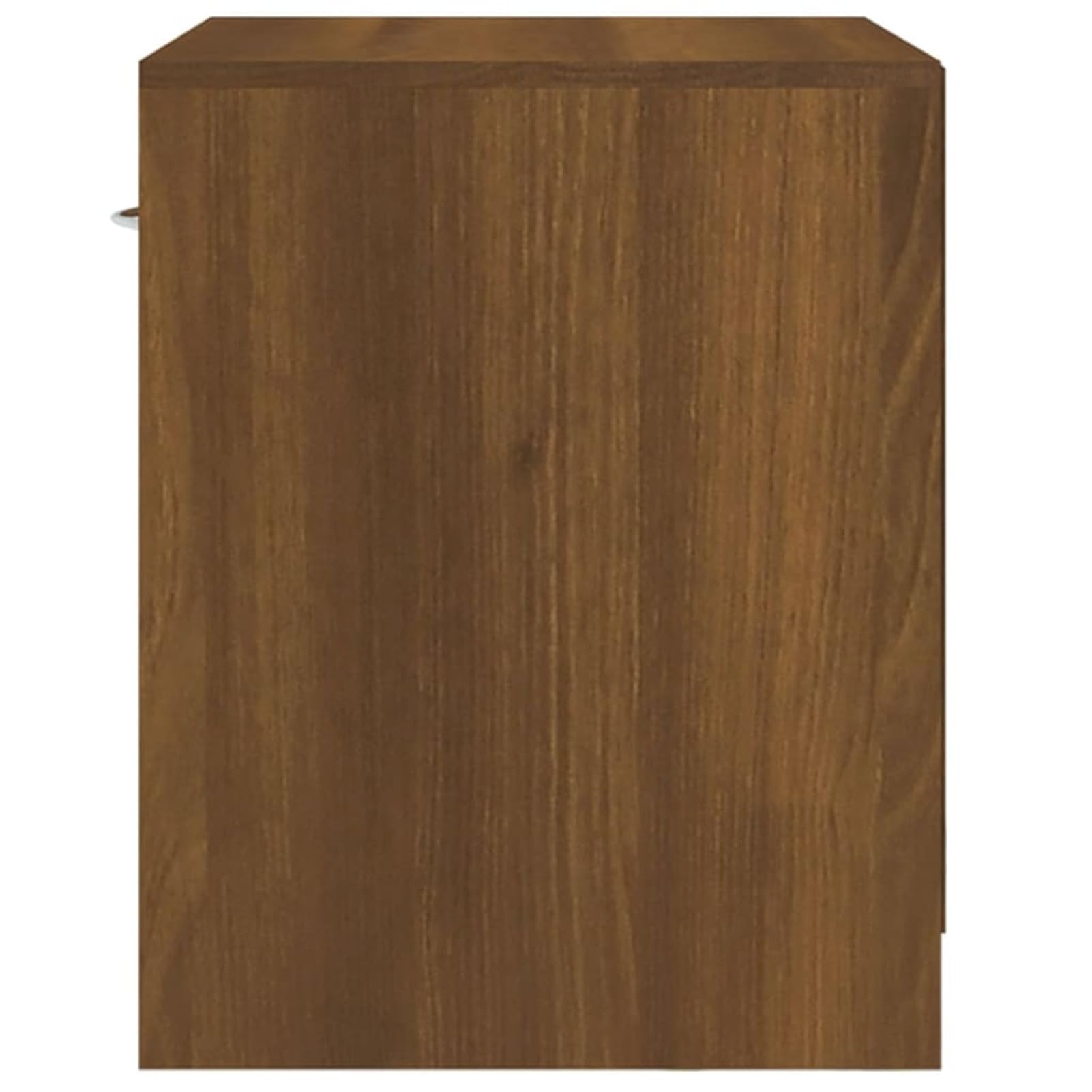 LAPOOH Comodini 2 pezzi con cassetto marrone rovere, comodini, comodini, comodini per soggiorno, camera da letto - 342588