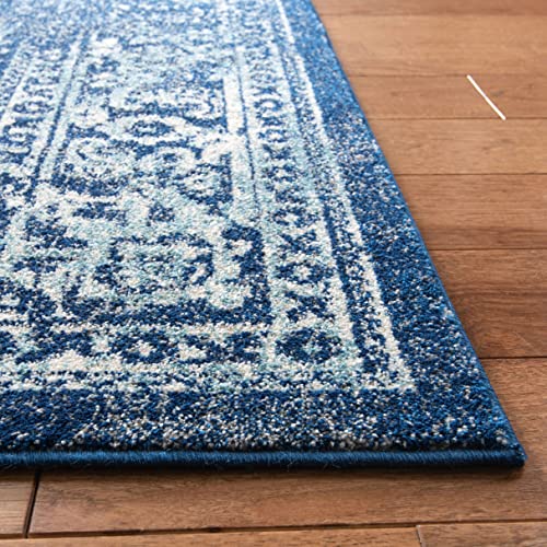 Tapete cuadrado 200x200 cm SAFAVIEH Evoke navy miniatura 5