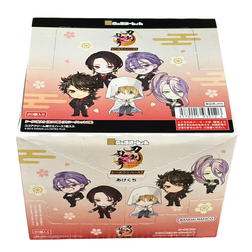 Amazon | にふぉるめーしょん 『刀剣乱舞ONLINE』 シールウエハース3