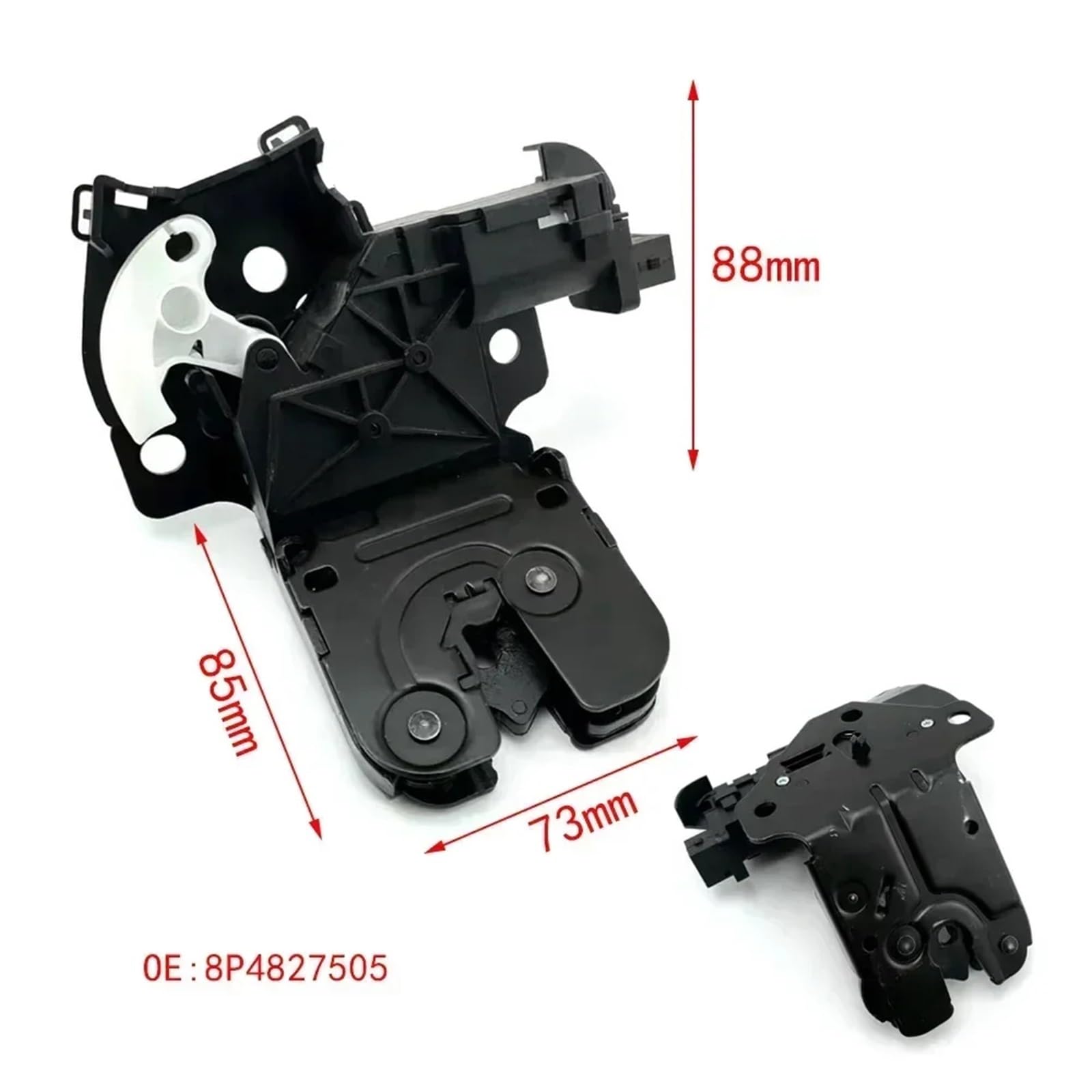 Serratura per bagagliaio Compatibile con Audi Q7 2006-2015, A3 8P