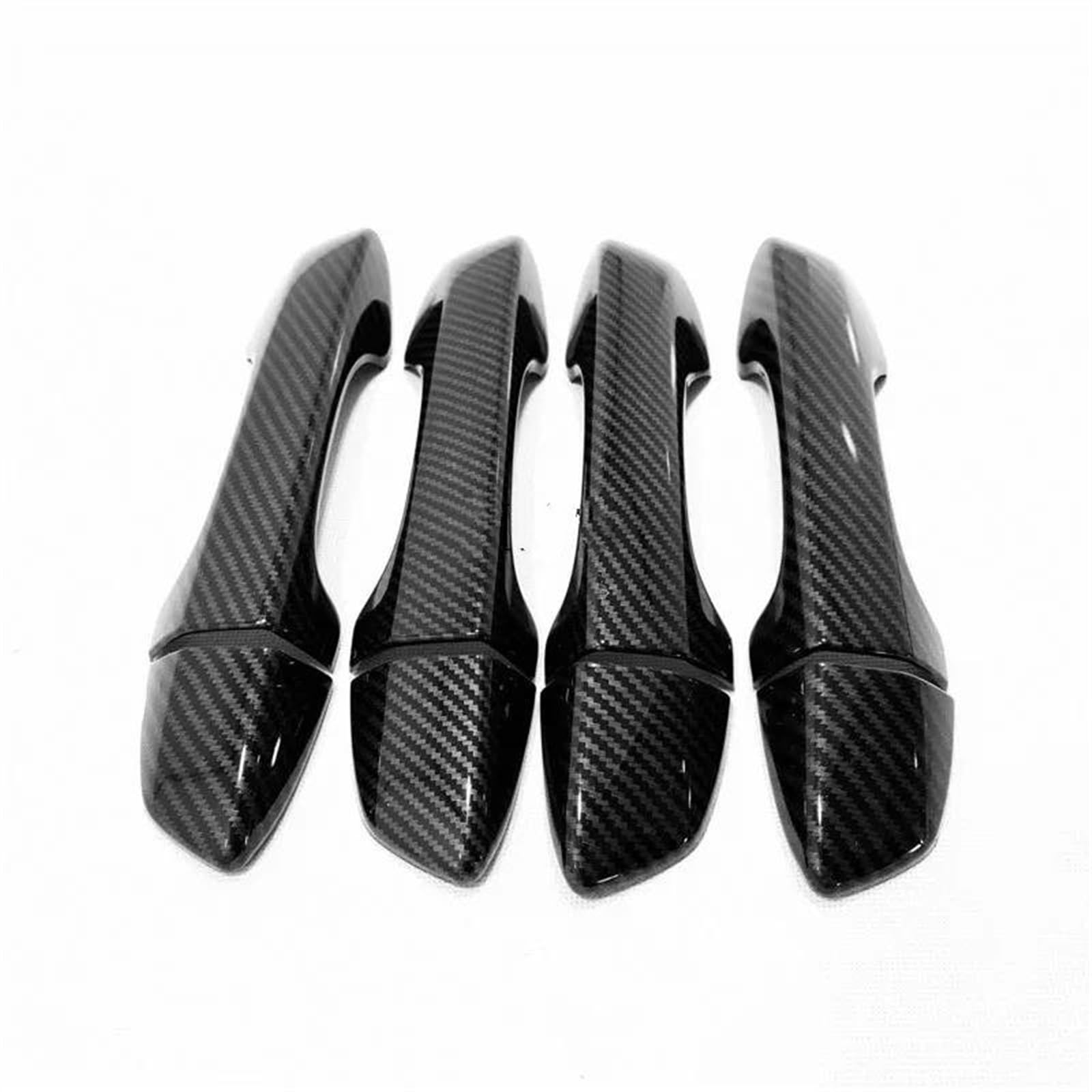 Noheeu Carbon B Car Door Handle Cover Trim For Jetta Mk7 2019 2020 Scratch Proof Set Chromium Styling Exterior Parts Accessories(Carbon B)