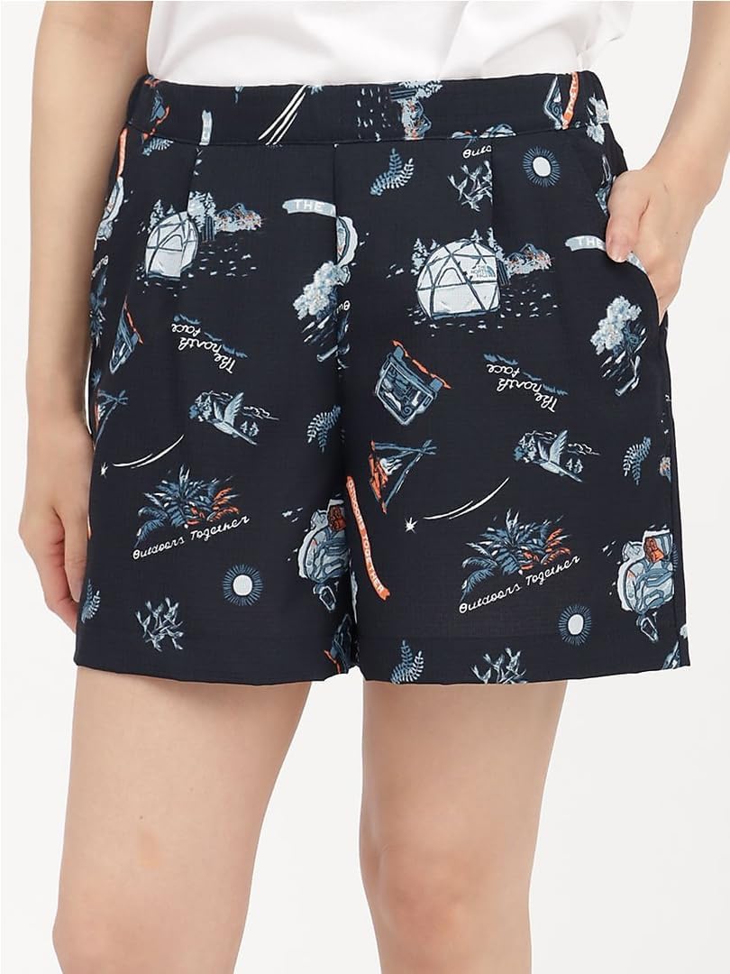Amazon | [ザノースフェイス] アロハベントショーツ レディース