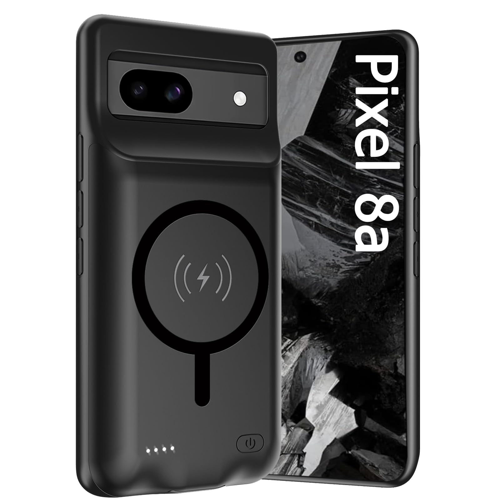 Amazon.com: Battery Case for Google Pixel 8a, Upgraded 10000mAh