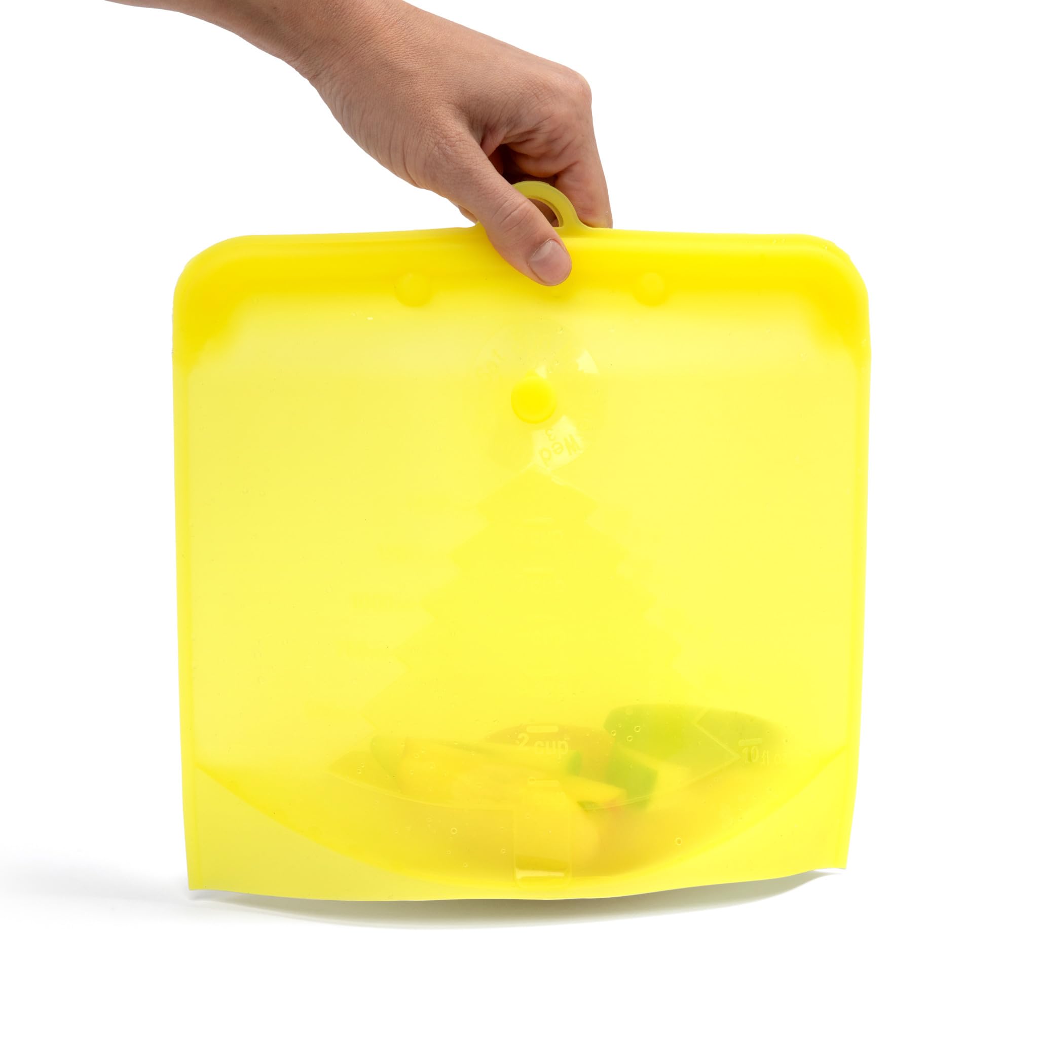 TM Rehoboth - Sacchetti riutilizzabili in silicone per alimenti, ecologici, a prova di perdite, adatti al congelatore, lavabili in lavastoviglie, multiuso, confezione da 3, 3 dimensioni da 500 ml,