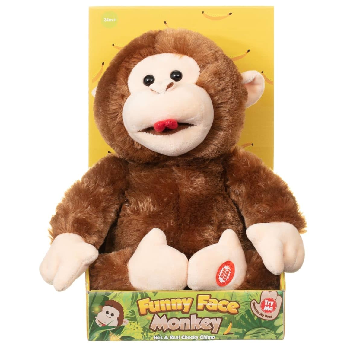 New Funny Face Giggling Monkey Battery Operated A-68