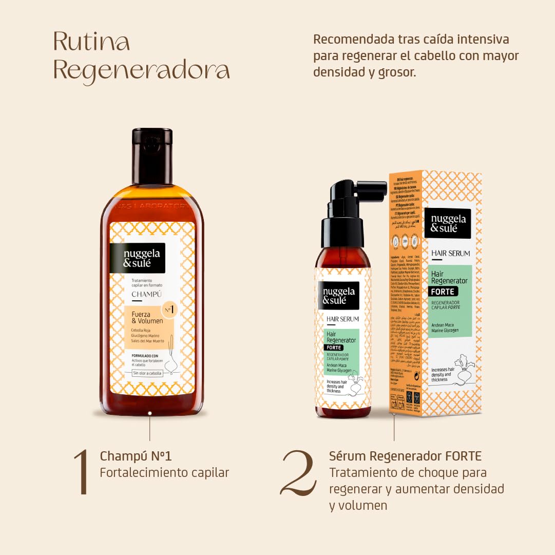 Nuggela & Sulé Sérum Regenerador Forte 70 ml Tratamiento Capilar Reactivador