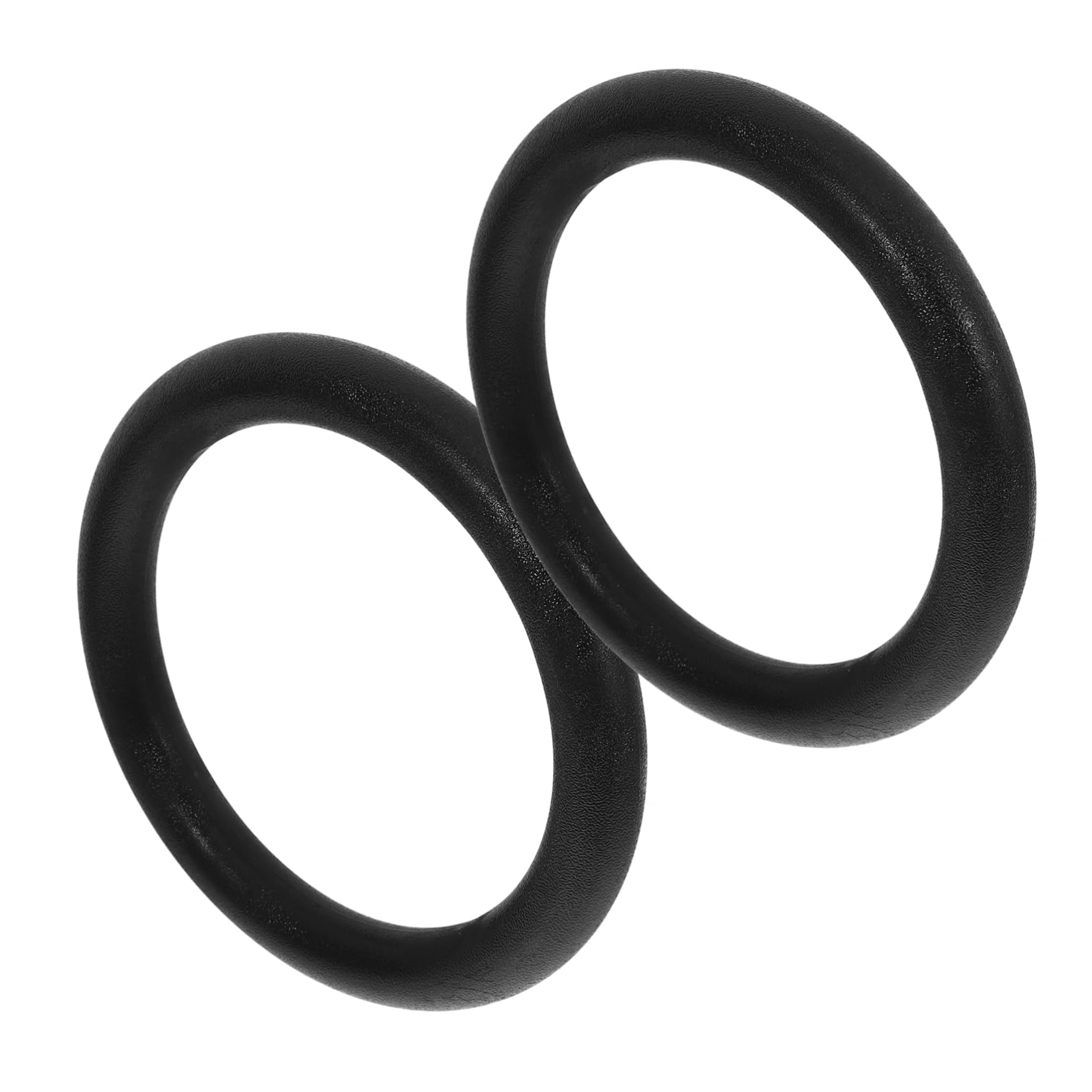 Anillos de Entrenamiento 2 Piezas Abs Negro hasta 400kg