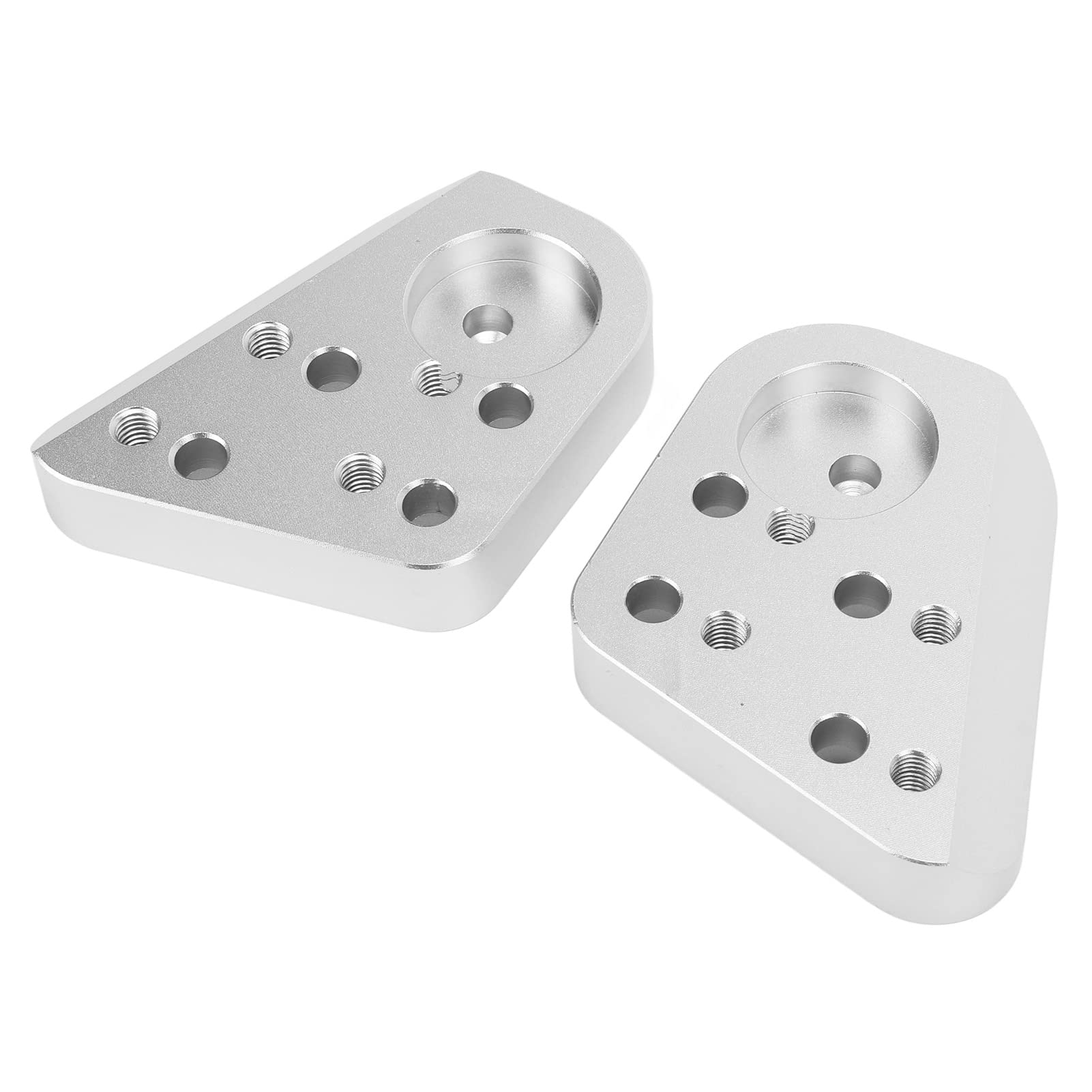 Riser de guidon moto 19cm argent pour soulager le dos sur R1150R et R1200RT 2PCS