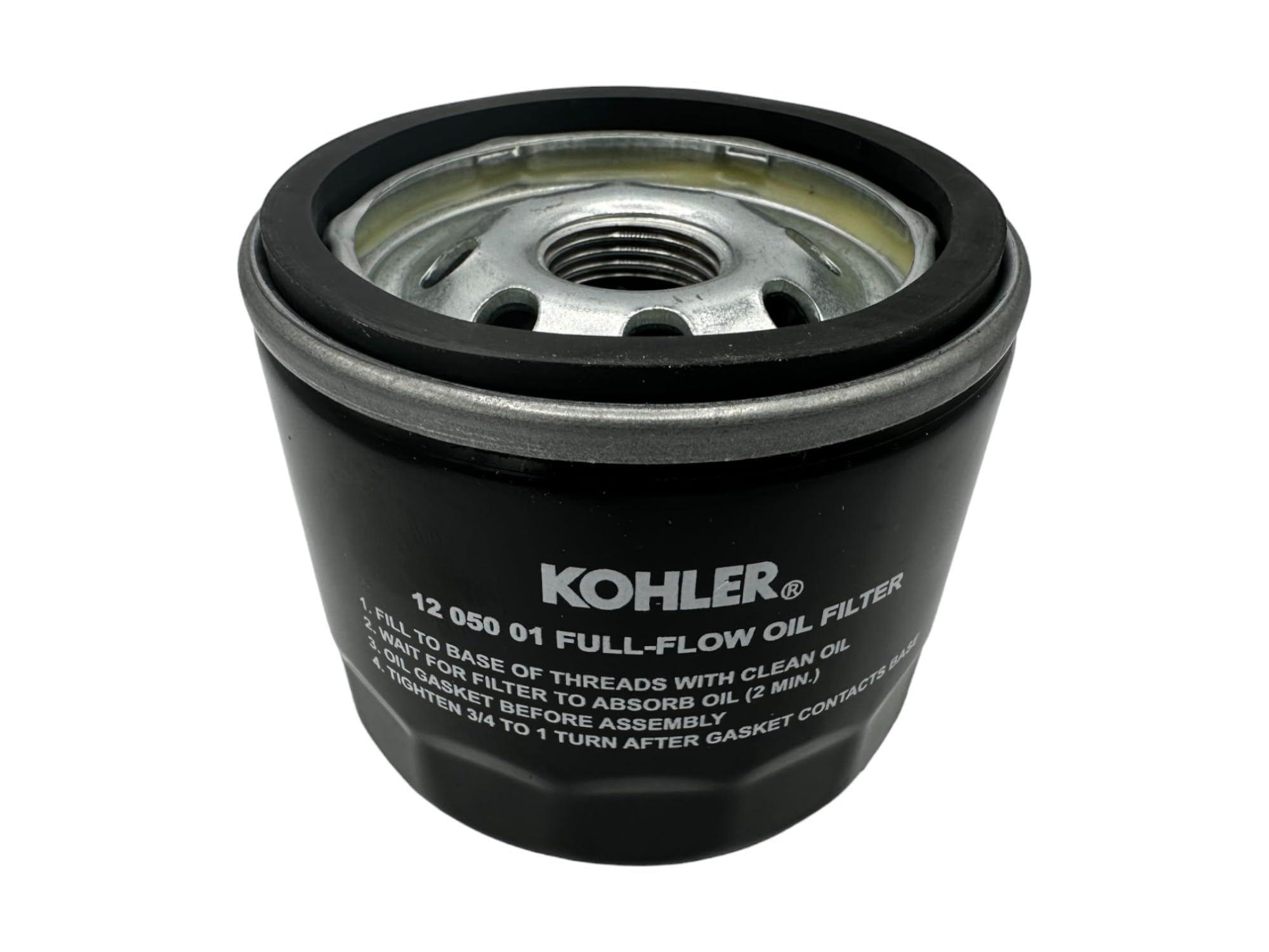 Cyclemax One Pack compatible with Kohler Full Flow Oil Filter 12 050 01-S containing One Filter and a Funnel