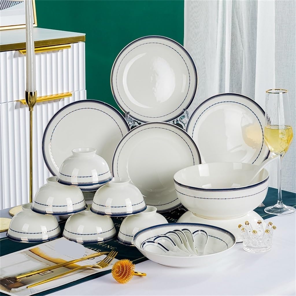 食器セット、ボーンチャイナ食器セットクリエイティブ中国セラミック皿