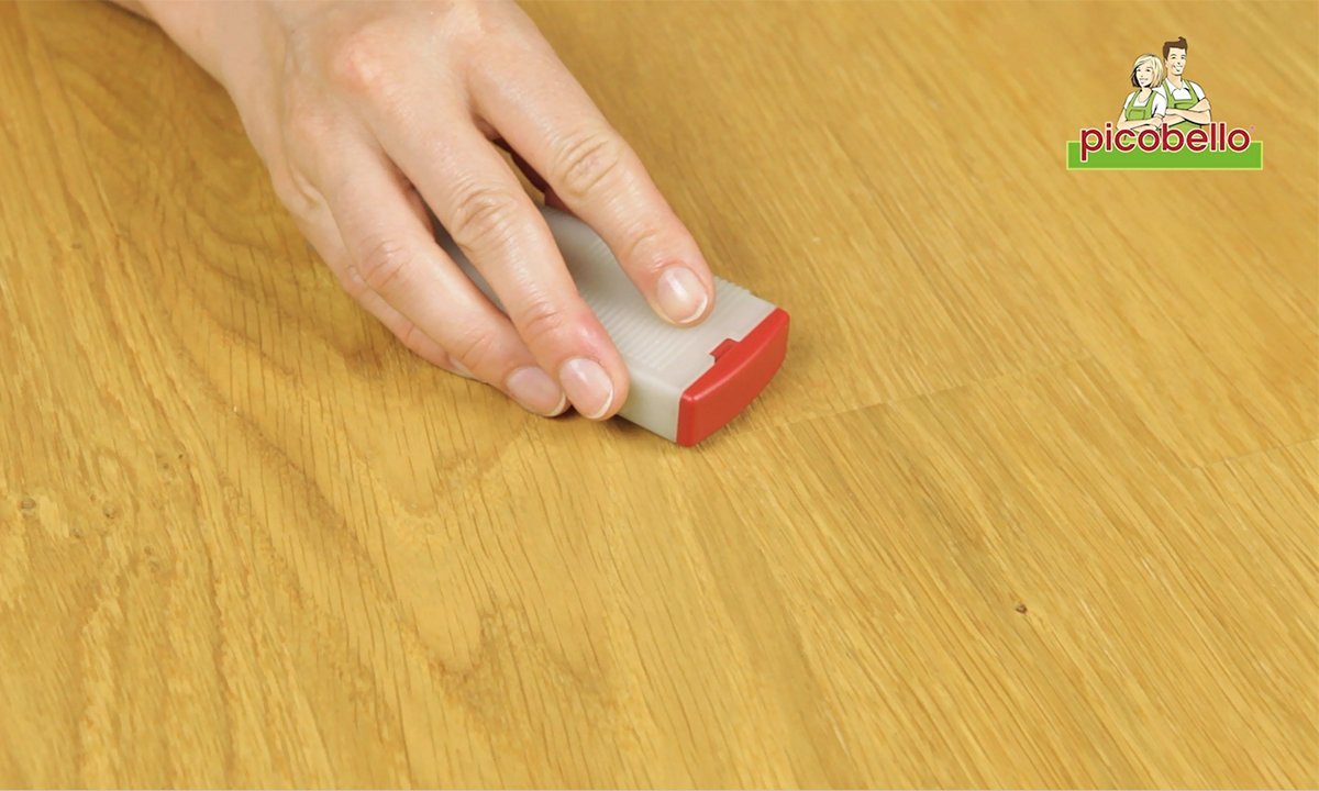 Picobello Reparatur-Set (Premium) I Geölte Holz- und Dekoroberflächen I Geeignet für Parkett, Laminat, Möbel & Treppen I Mit 15 Hartwachs-Stangen, Versiegelungslack & Zubehör I Made in Germany