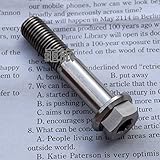 M12 x 60 mm （ピッチ：1.5mm） チタン合金 フランジ 六角ボルト 六角穴付 ネジ ねじ Titanium 龜旅製作所