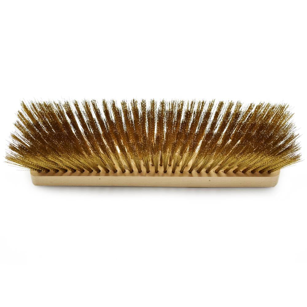 Brosse à pizzeria Gi.Metal 27 x 6,5 cm pièce de rechange en laiton