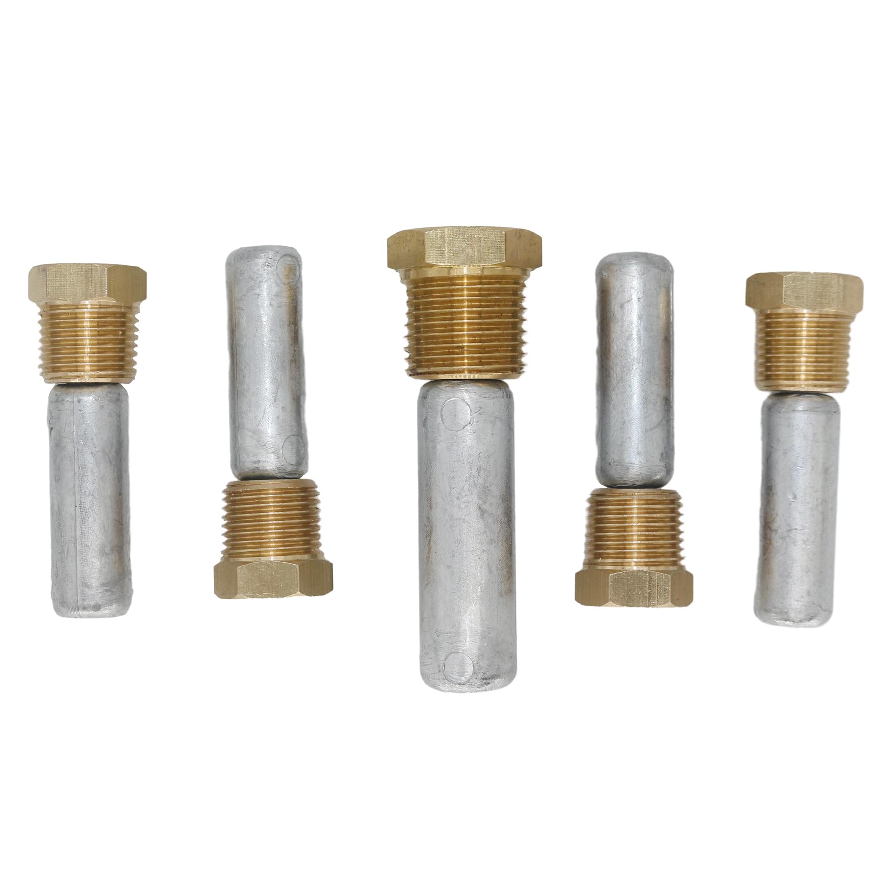 Lot de 5 anodes en zinc pour moteurs Yanmar 6LY 6LPA 6LP et certains moteurs 4LHA 119574-18790 119574-44150