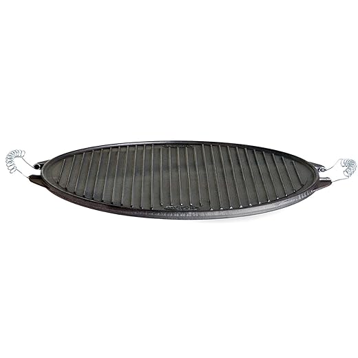 Plancha Asado Hierro Fundido Esmaltada 32Cm 12035 En Oferta Garcima La Ideal Plancha Hº Fundido Redonda 42/32 Cm.