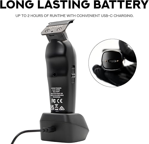 Miniatura 5 de Supreme Trimmer Vader Lite ST3700 - Delineador y detallador profesional de peluquería inalámbrico  Tiempo de funcionamiento de 120 minutos, motor de