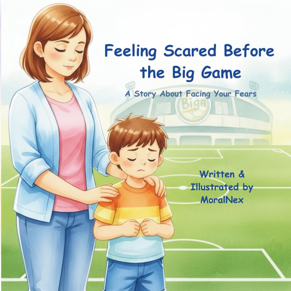 Feeling Scared Before the Big Game Day: A Story About Facing Your Fears (MoralNex Publishing)