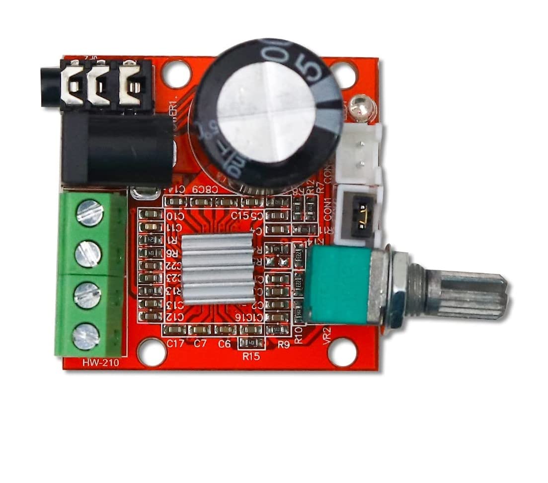 Electronic Spices Pam8610 10w+10w Dual Channel Stereo Audio Amplifier Board Module Pack of 1pcs-image-39