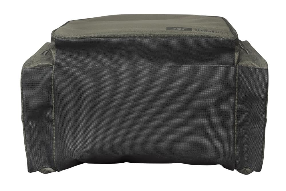 JRC Defender II Carryall torba wędkarska, poliester 500D, zielona, wodoodporna, 50 x 30 x 29 cm, kompaktowa, wyściełany pasek na ramię