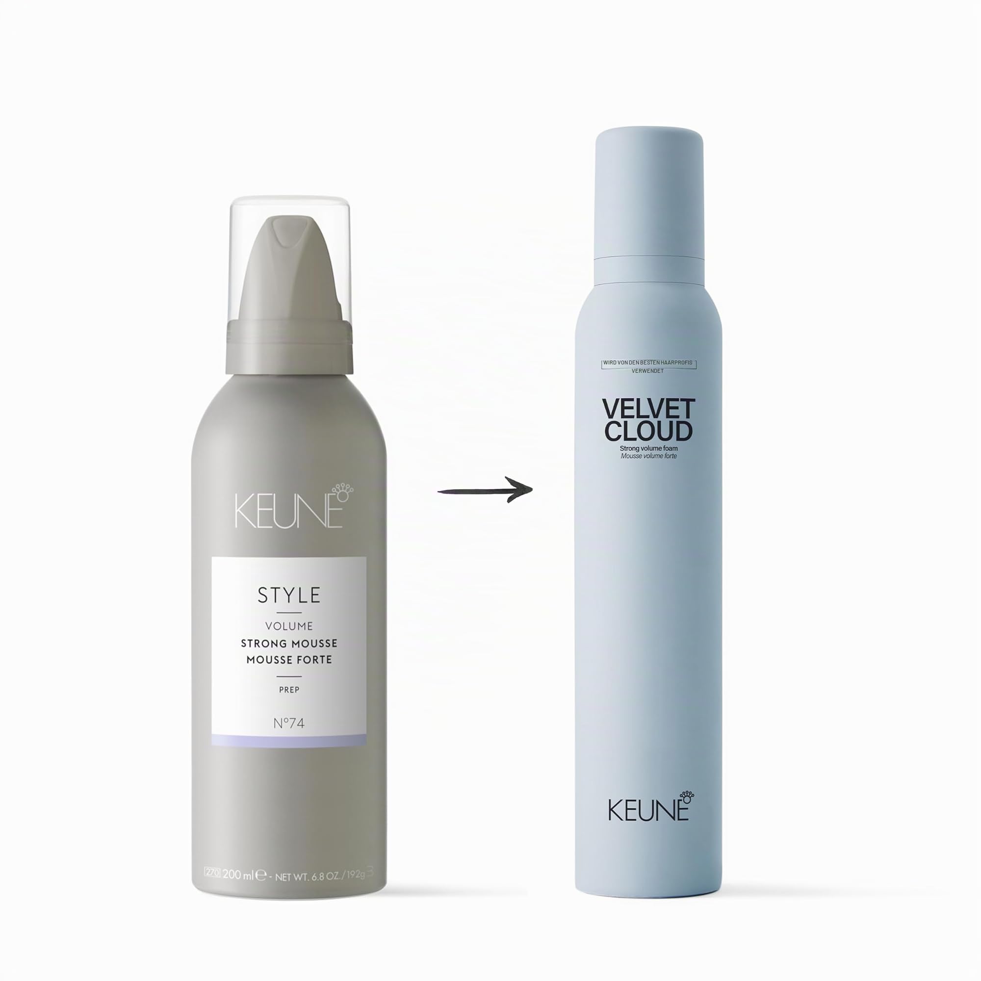 Keune Style Volume Velvet Cloud Strong Volume Foam 200ml