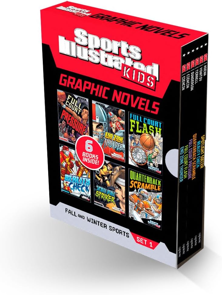 Sports Illustrated Kids Graphic Novels Boxed Set: Fall and Winter Sports Set 1