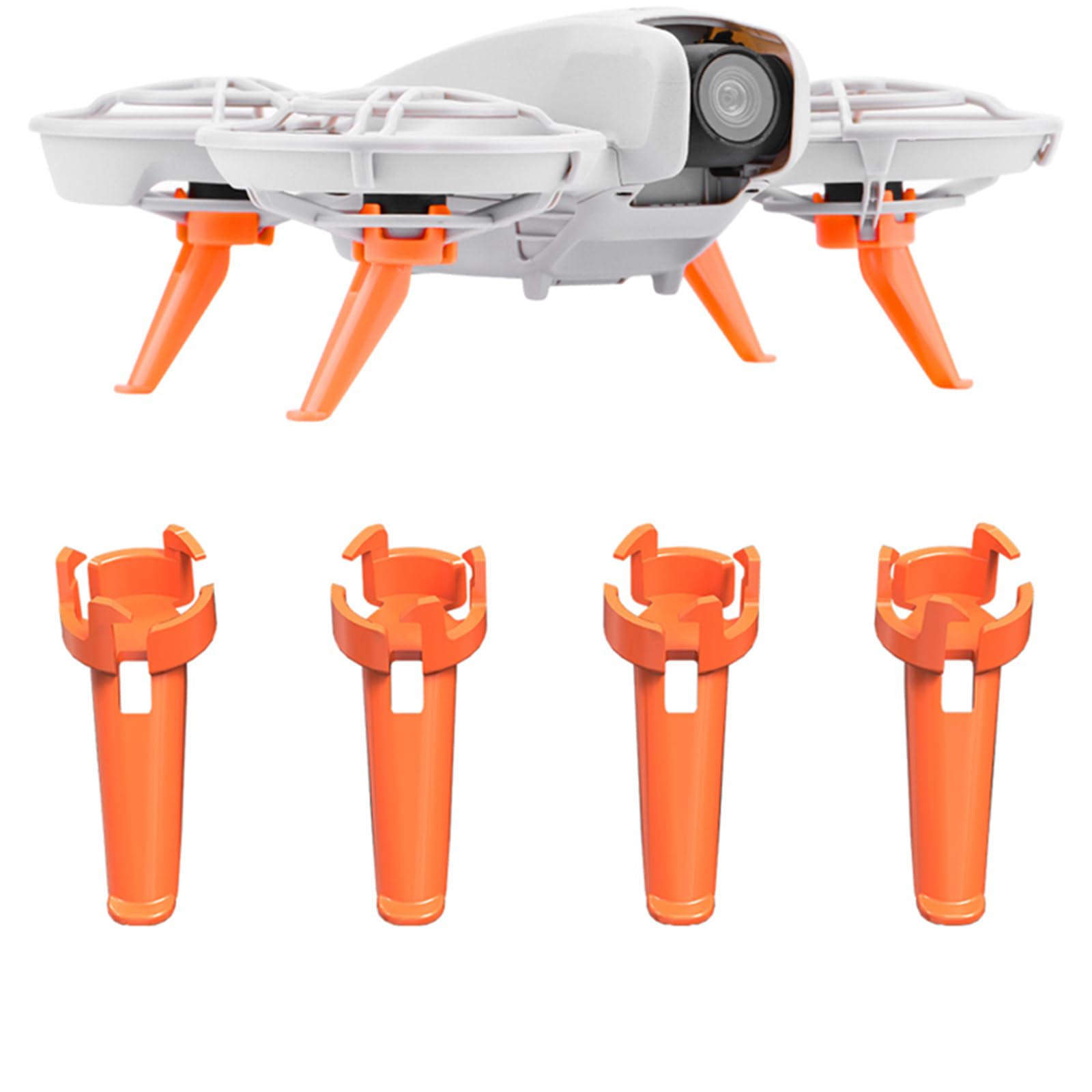 LICHIFIT Split Extended Legs for DJI NEO Drone Landing Gear Height Enhancement Stand 4pcs Heightening Bracket Kickstand Landing Protection