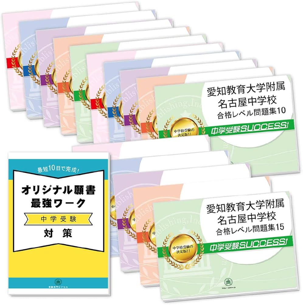 愛知教育大学附属名古屋中学校　合格レベル問題集 愛知教育大学附属名古屋中学校 合格レベル問題集 - メルカリ