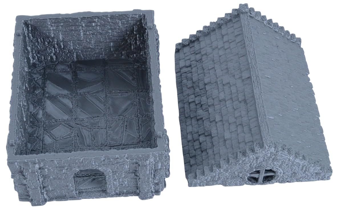 Rovine Medievali della Cappella, Accessori da Tavolo per Giochi, Terreno da Gioco da Tavolo, Atmosfera Inquietante